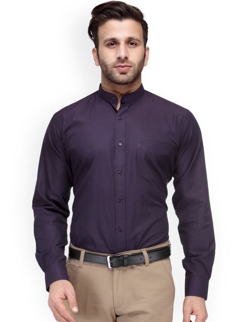 

Hancock Purple Slim Fit Formal Shirt