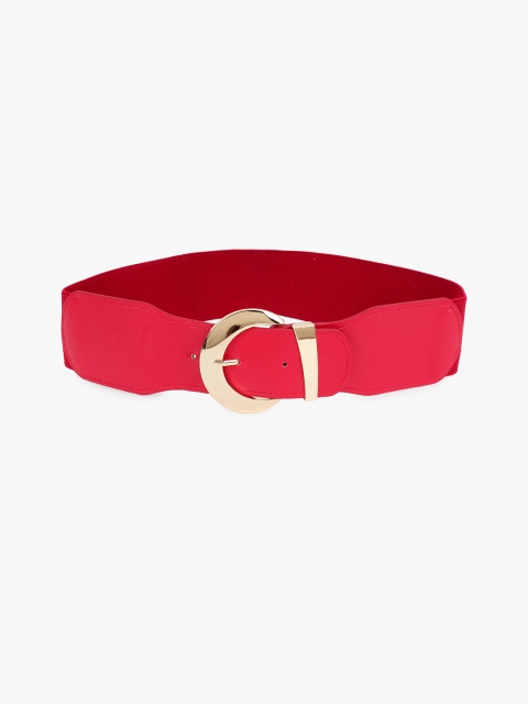 

Mali Fionna Women Red Solid Stretchable Belt