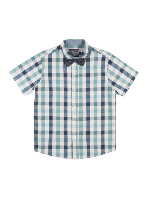 

Cherokee Boys Multicoloured Regular Fit Checked Casual Shirt, Multi