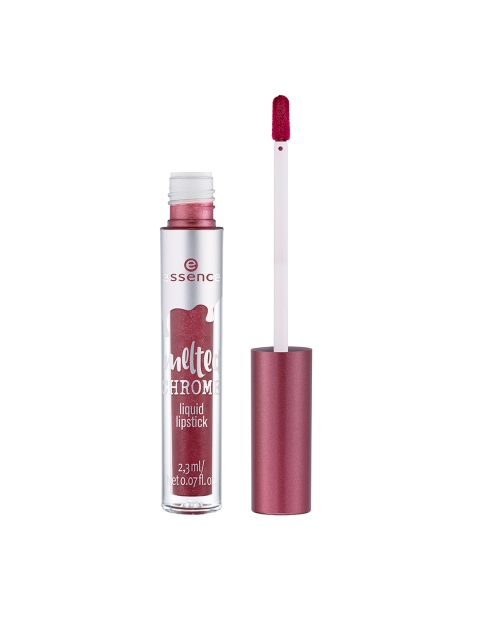 

essence Women Melted Chrome Liquid Lipstick - 05, Red