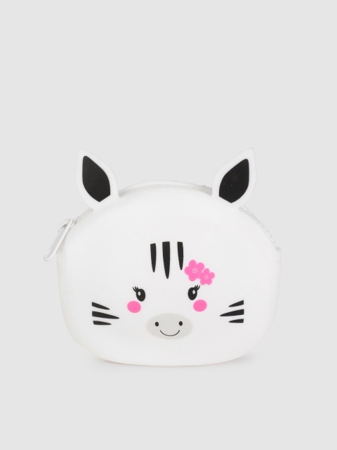 

Accessorize White & Black Zebra Printed Coin Purse