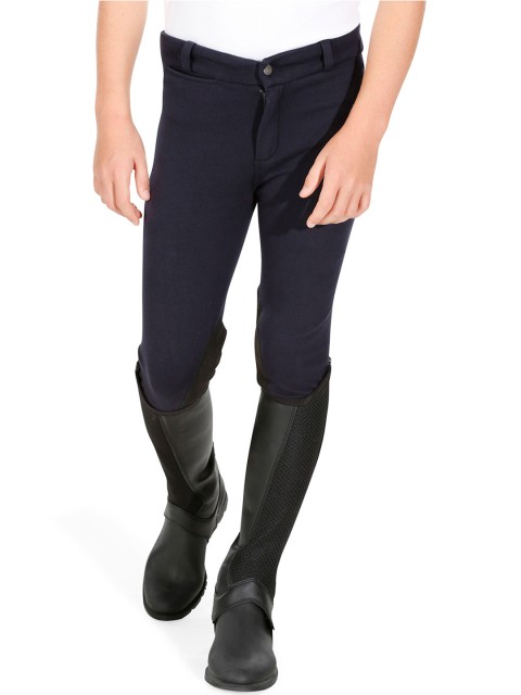 

FOUGANZA By Decathlon Unisex Kids Navy Blue Straight Fit Solid Regular Trousers