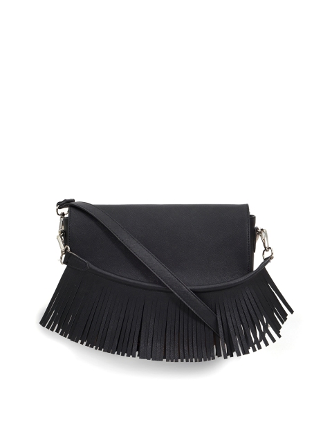 

Diwaah Black Solid Sling Bag