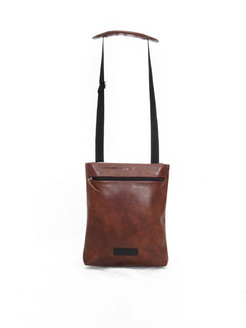 

Diwaah Unisex Brown Solid Messenger Bag