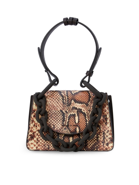 

CHARLES & KEITH Brown Printed Sling Bag