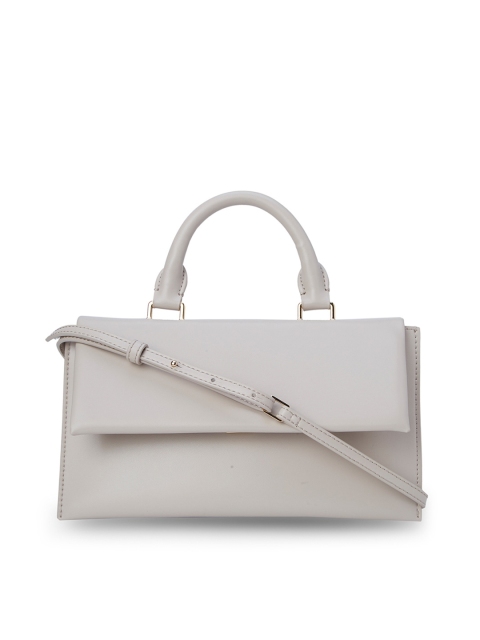 

CHARLES & KEITH Nude-Coloured Colourblocked Satchel