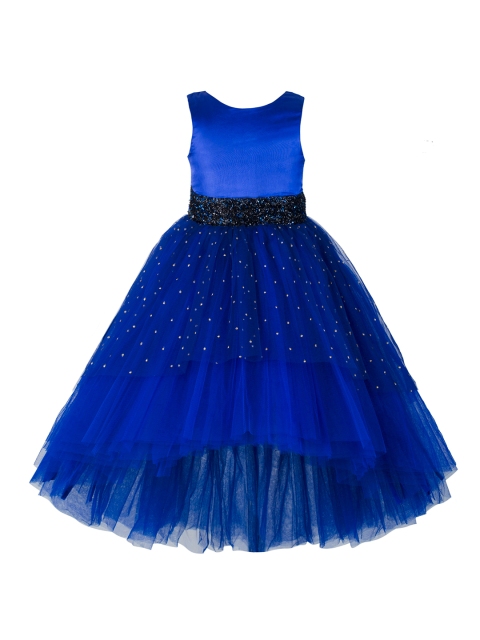 

Toy Balloon kids Girls Blue Embellished Fit and Flare Dress