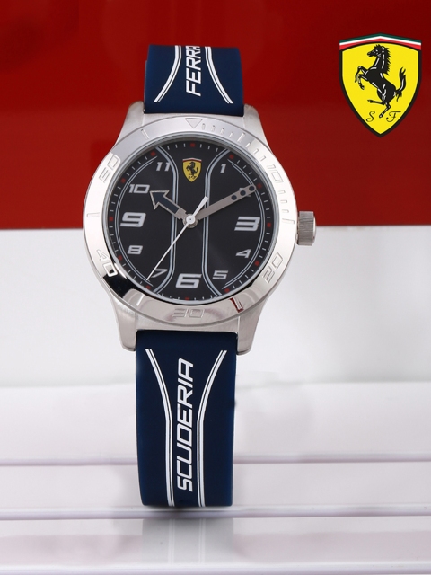 

SCUDERIA FERRARI Men Navy Blue Analogue Watch 0810026