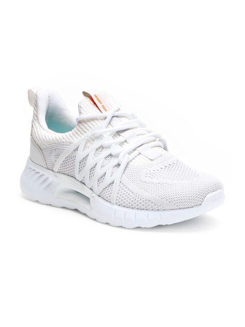 

Red Tape Women White Textile Walking Shoes