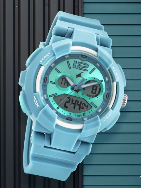 

Fastrack Women Blue Analogue Watch 68016PP04