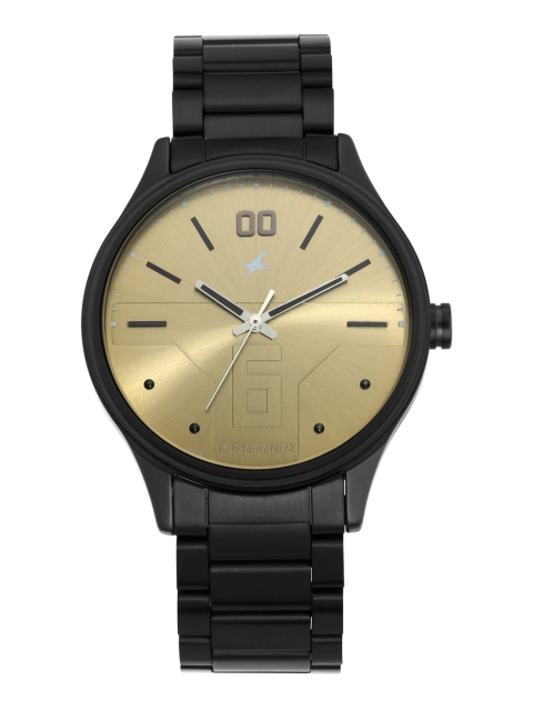 

Fastrack Men Gold-Toned Analogue Watch 3247NM01