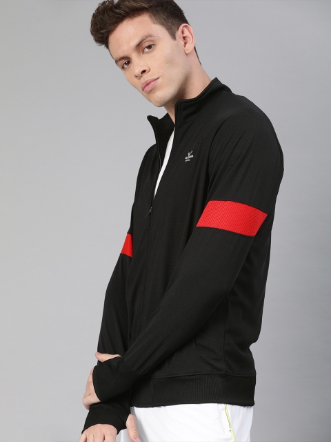 

WROGN ACTIVE Men Black Solid Sweatshirt