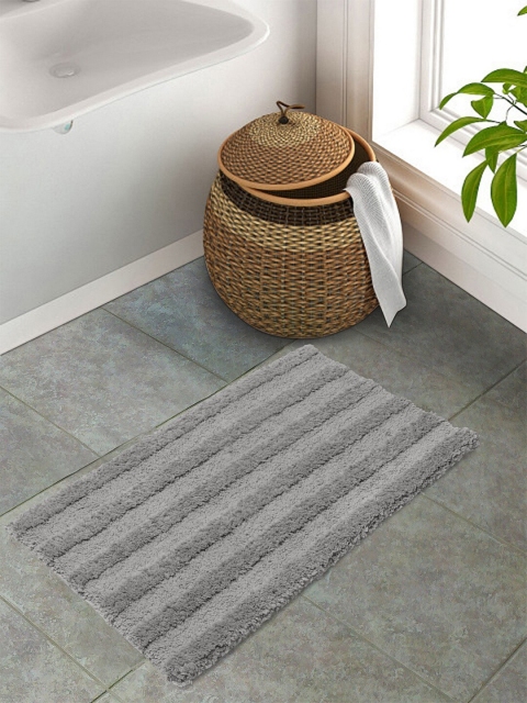

SPACES Grey Swift Dry Single Bath Mat
