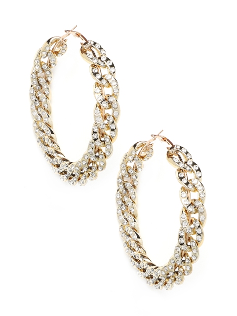 

Bellofox Gold-Plated Circular Hoop Earrings