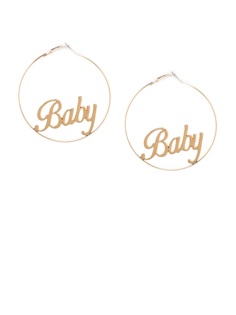 

Bellofox Gold-Plated Circular Hoop Earrings