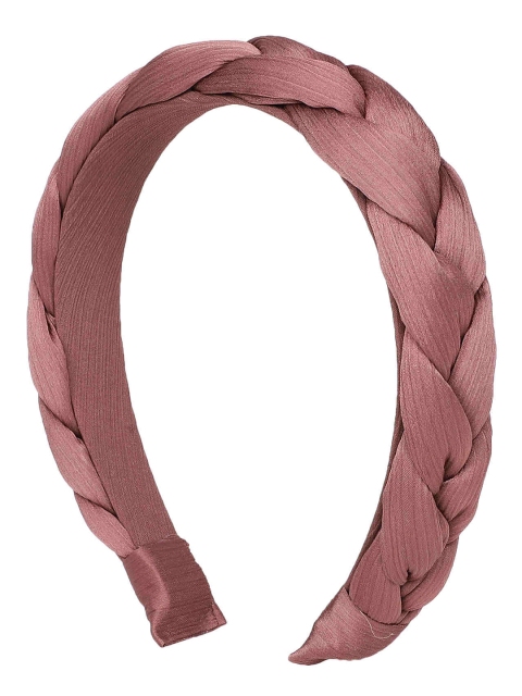 

Bellofox Women Brown Braided Hairband