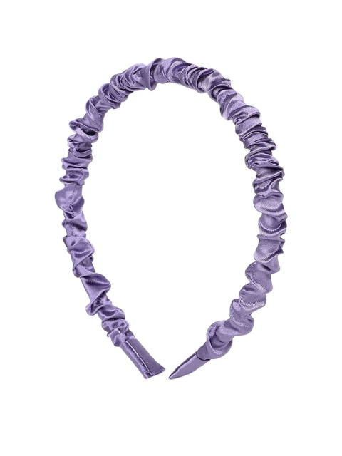 

Bellofox Women Purple Crinkled Hairband