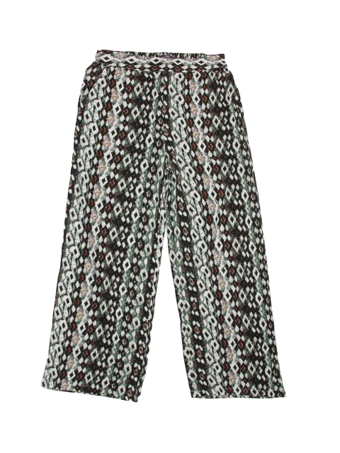 

CODE by Lifestyle Women Multicoloured Printed Regular Trousers, Multi
