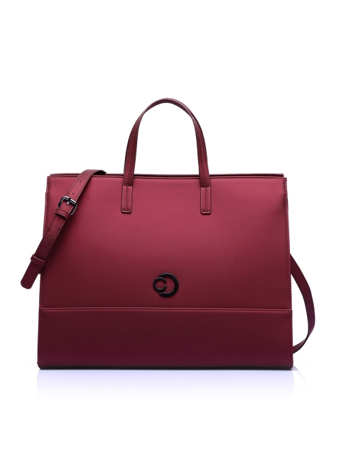 

Caprese Burgundy Solid DENISE Handheld Bag