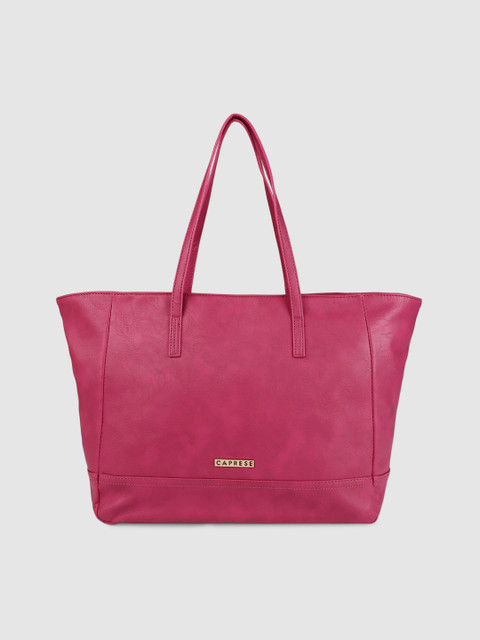 

Caprese Pink Solid ADDI Shoulder Bag