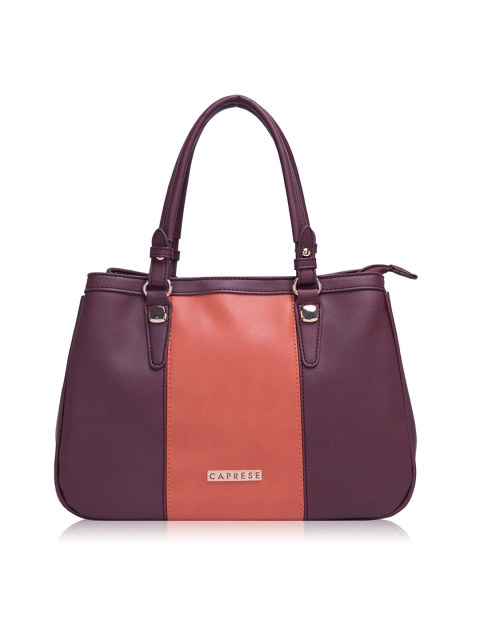 

Caprese Orange & Magenta Colourblocked NINA Shoulder Bag