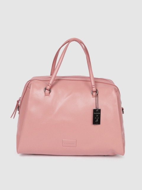 

Caprese Pink Solid MONIC Handheld Bag