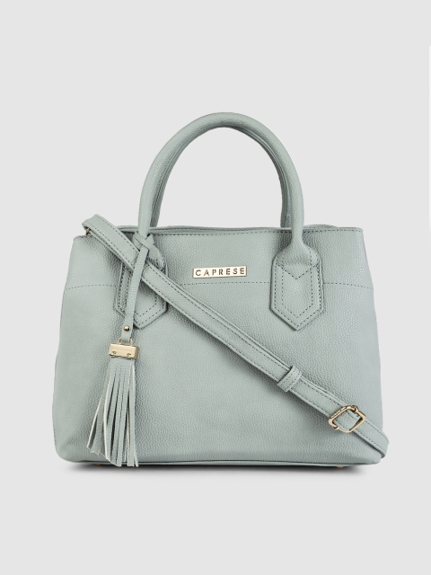 

Caprese Blue Solid BRIGETTE Handheld Bag