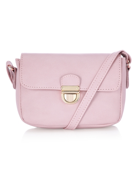 

Caprese Pink Solid ZESTY Sling Bag