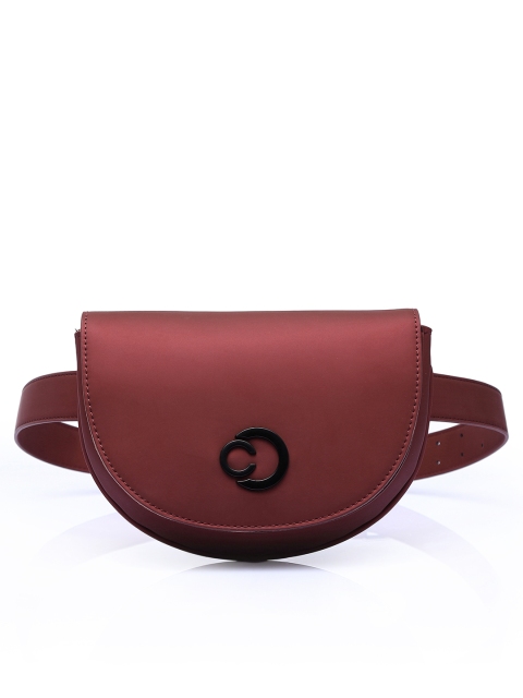 

Caprese Maroon Solid DENISE Waist Pouch