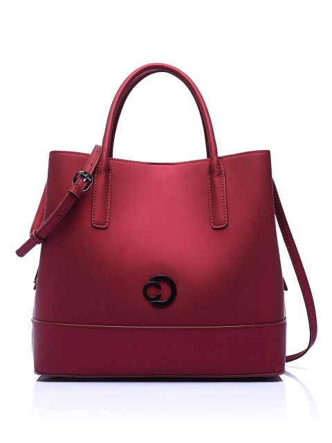 

Caprese Burgundy Solid DENISE Handheld Bag
