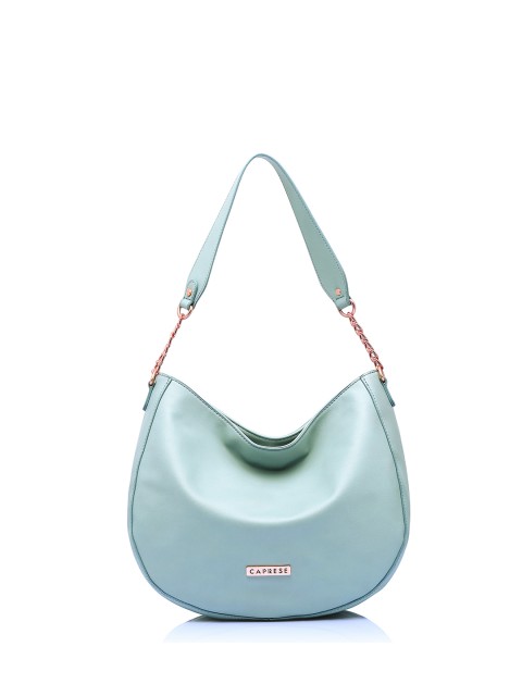 

Caprese Blue Solid MAUDIE Hobo Bag