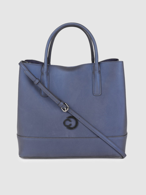 

Caprese Women Blue Solid DENISE Handheld Bag