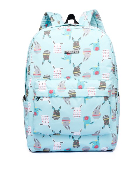 

Caprese Women Blue Printed MARGO Backpack