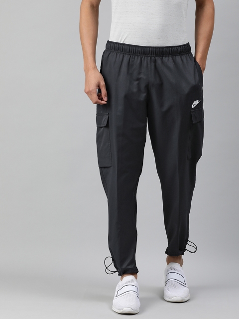 

Nike Men Black Solid CE PANT CF WVN PLYRS Joggers