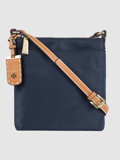 

Tommy Hilfiger Navy Blue Solid Sling Bag
