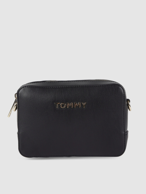 

Tommy Hilfiger Navy Blue Solid Sling Bag