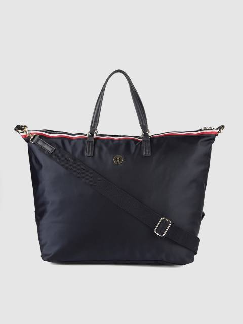 

Tommy Hilfiger Blue Solid POPPY WEEKENDER CORP Handheld Bag