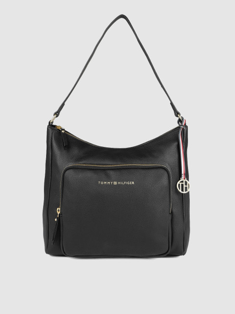 

Tommy Hilfiger Black Solid Shoulder Bag