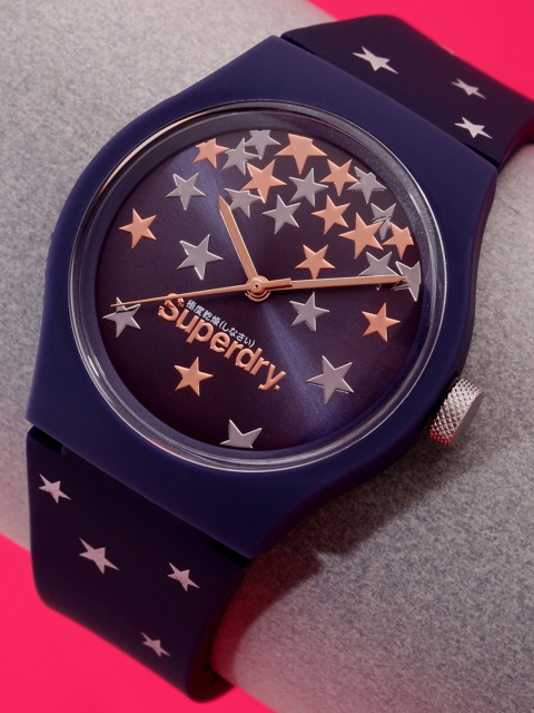 

Superdry Men Blue Analogue Watch SYL275U