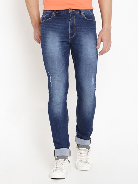 

American Swan Blue Washed Slim Fit Stretchable Jeans