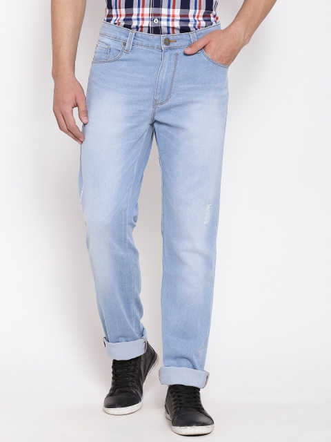 

American Swan Blue Washed Slim Stretchable Jeans