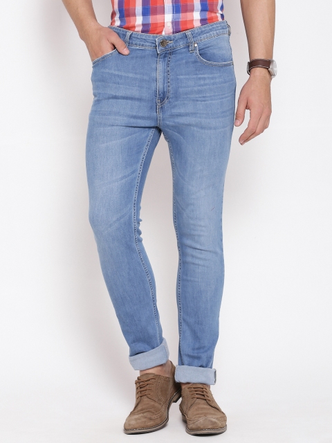 

American Swan Blue Washed Slim Fit Stretchable Jeans