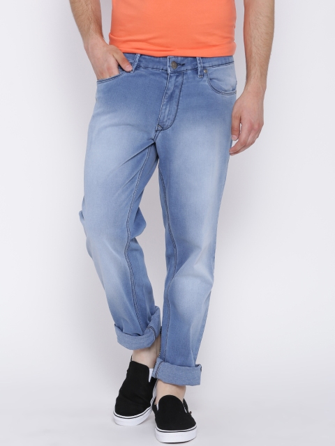

American Swan Blue Washed Slim Fit Stretchable Jeans
