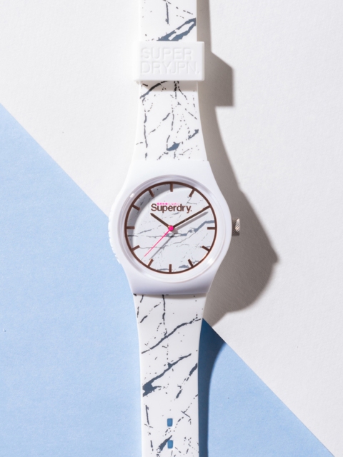 

Superdry Women White Analogue Watch SYL253WE