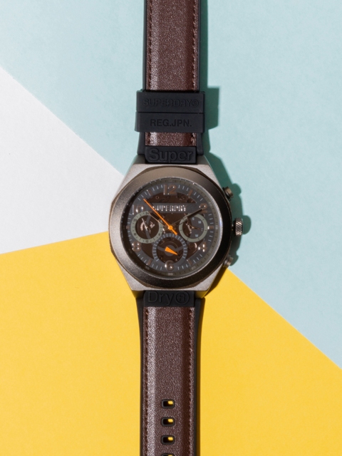 

Superdry Men Brown Analogue Watch SYG307BR