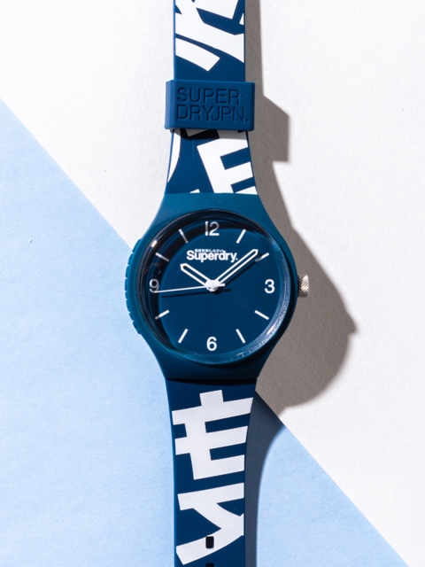 

Superdry Men Navy Blue Analogue Watch SYG294UW