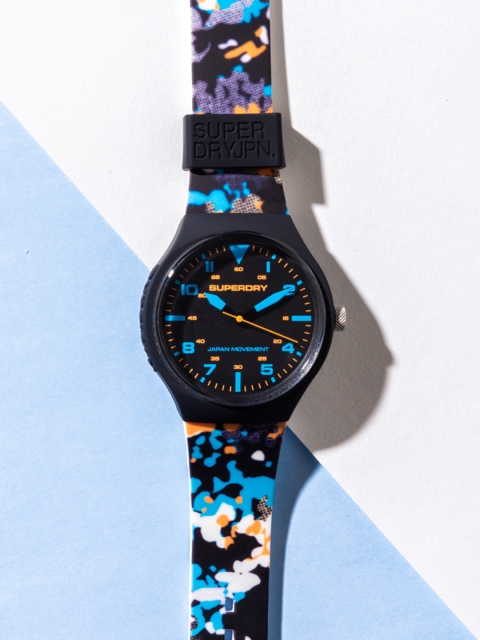 

Superdry Men Black Analogue Watch