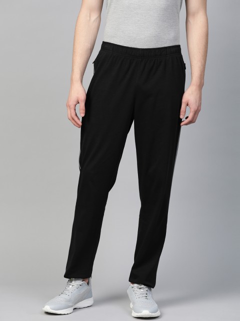 

Reebok Men Black R Tencile Train Solid Training Track Pants