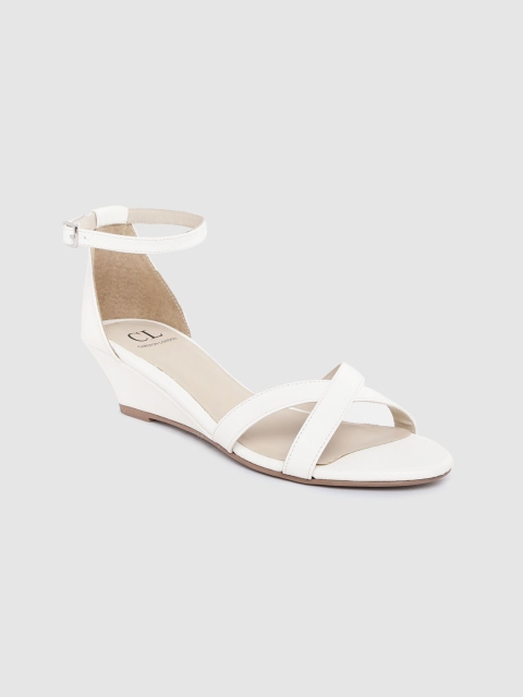 

Carlton London Women White Solid Wedges