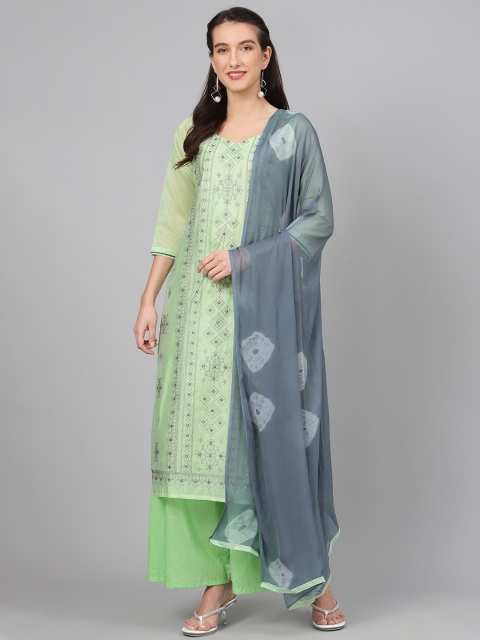

Biba Green & Grey Embroidered Unstitched Dress Material